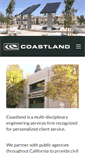 Mobile Screenshot of coastlandcivil.com